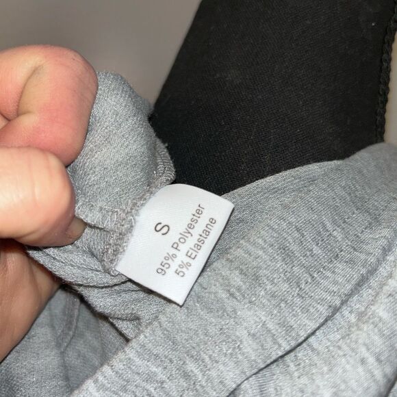 Women’s Light Gray Shamrock Hoodie Dress - Picture 4 of 4